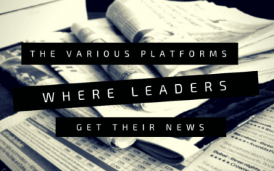 The Various Platforms Leaders Get Their News